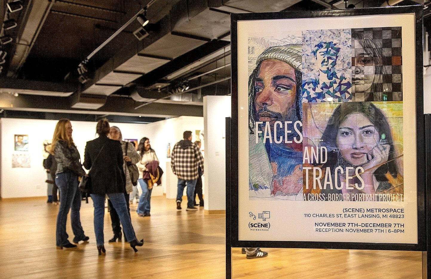 A Faces and Traces: A Cross-Border Portrait Project